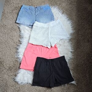 GAP Girl's  Shorts - Blue, White, Orange, Black